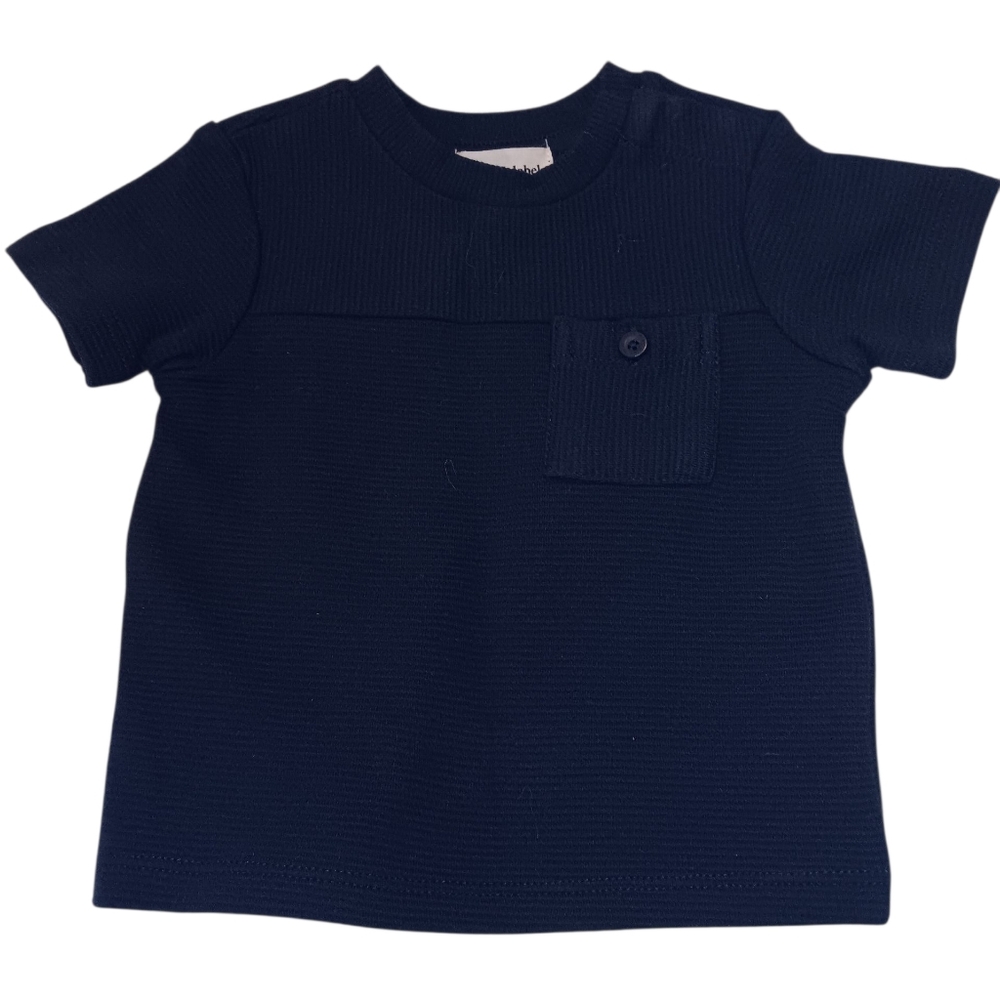 #MM Navy Blue Kids Short Sleeve Tee
